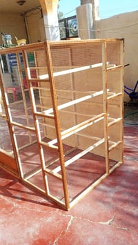 قفص طيور خشب مميز للبيع - بغداد المعامل 🦜 للبيع قفص طيور بتصميم واسع و...