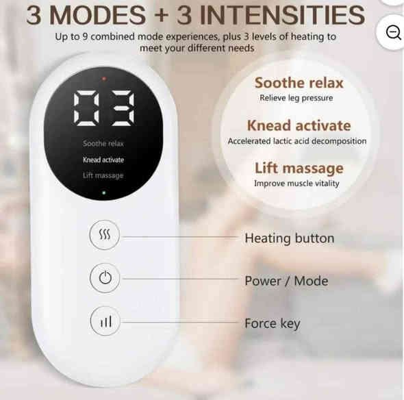 مەساج و هیتەر شەحن بالەی المانی
بۆ ئازاری حەزەلەی قاچ 
هیتەرە ٣ تەلقەی گەرمی هەیە و ٣ تەلقەی مەساجی هەیە  
گەیاندن هەیە 
*********** أربيل
