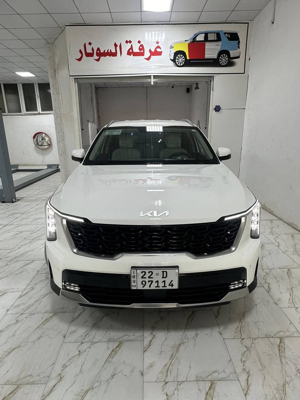 ما شا الله 🧿
السلام عليكم 
سورنتو لبيع 
مديل 2024
مكفوله كفاله عامه 
رقم اربيل 
ويل 19
المحرك 6سلندر
قماره حديد  
لون ابيض 🤍
كشنات مخمل 
مغلفه نانو سيراميك 
دخول ذكي 
رقم اربيل
3 قطع تبريد 
تشغيل عن بعد 
الجنطه كهوباء 
كير ماوس 
شاشا  مطسله
كمره وحده خلفيه
بردات خلفيه 
كشنات الماميه كهرباء
 النضافه 100:99 
السنويا  جديده 
 ليزريات
وا الماوضحه بل كتابا موضح بل صوره
مكان السياره نجف 
رقم الهاتف (***********)
اي تفسار خاص او وتساب 
مع تحياتي👋🏻🤍
