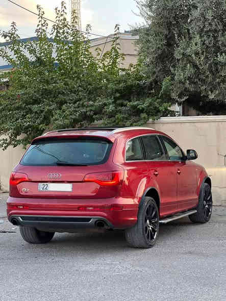 .

- ئۆدی Audi Q7 خلیجی 🇩🇪
- مـــۆدیل : 2015
- مواسفات : S  Line 
- سبوغ ؛ نیو دەرگا سبووغ ، کەمەک تعدیل هەیە 
- بێ ناو گرتن ، بێ ئێڕباگ 
- مەکینە : V 6 بەنزین 
- ڕەقەم هەولێر ساڵیانەی  نوێ 
- مەودای ڕۆیشتن 123 km 
- پانۆڕاما فـــوول 
- فرۆشتن و گۆڕینەوە 
- نــــــــرخ  15500$
***********
***********

. عربي : 

. اودي Audi Q7 خلیجي 🇩🇪
. مودیل : 2015 
. مواصفات : S Line 
.ضرر / نص باب خلفي صبغ 
. شوية تعديلات 
. بدون دواخل ، بدون ٲيرباك 
. حجم محرك : V6 بنزین 
. رقم ٱربیل سنویة جديد 
. ماشي 123 km 
. مواصفات فوول بانوراما 

. بیع و مراوسة حسب قناعة 

. سعـــــــر  15500$ أربيل
