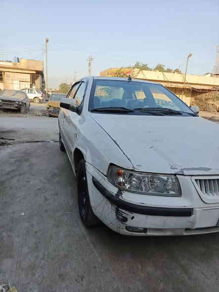 سلام عليكم سمند للبيع موديل ٢٠١١ السياره حلو أو كاعد  السياره بيه بس خياست موضح بل صوره مكينه أو كير كفاله عامه عده ضربه بل خشم ما وصله شاصي السعر  36
