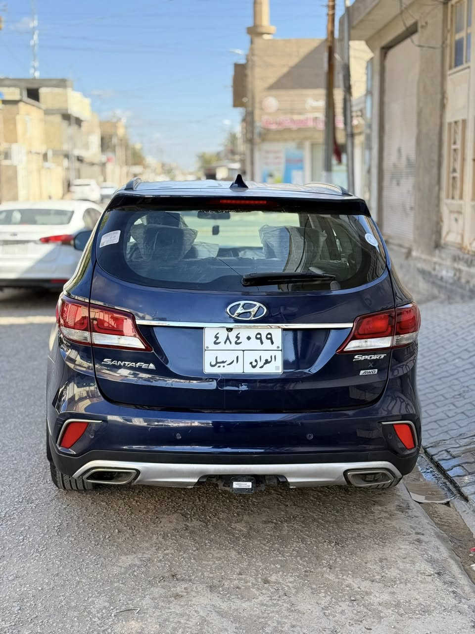 السلام عليكم
سنتافي كراند 2017 وراد أمريكي حادثها فقط بنيد بدون دواخل  ماشية ١١٠ الف كيلو مواصفات نص فول  كشنات تدفئة وتبريد وهيتر بالستيرن شاشة كامره خلفيه كشنات كهرباء دبل سبايدر 3.نظام قياده 7 راكب 3قطع تبريد مكينه 6سلندر مكينه وكير حدادية بشرط برغي مامفتوح بيهن تخم تاير جديد لد امامي شمعه أماميه بلوجكتر زنون  تحكم ستيرن فورويل درايف تبريد ثلج نضام ايكو اقتصاد بانزين مانع الانزلاق حساسات خلفيه اماميه رادارات داخل صاج ملكي وبيها مواصفات اكثر سياره جديده بمعنى الكلمة سياره مال بيت أي نقص مابيها عنوان السيارة نجف   سعر ١٦٠ وبيها مجال حك جيتك  رقم اربيل للاستفسار
‏‭***********‬
