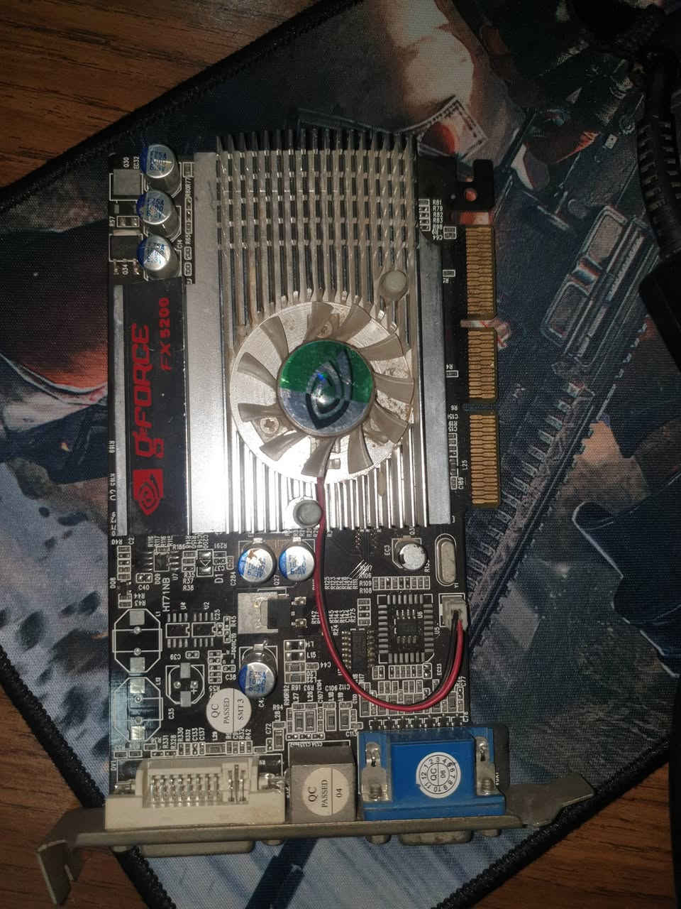 كرت شاشه من nvidia Geforce FX 5200 من نوع قديم ب 15 الف الي يراسل خاص واتساب بدون مخابره  رقم 7503701074 العنوان شيخان ما موجود توصيل


**إذا كنت صاحب هذا الإعلان وتريد حذفه لأي سبب، رجاءا أرسل رسالة إلى الدعم الفني**