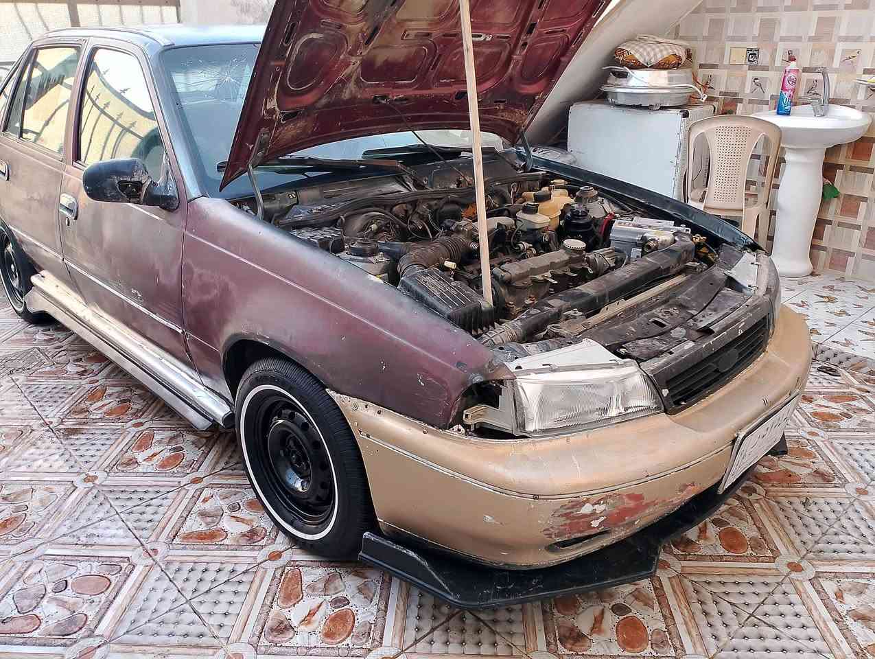 دايو سلو موديل 96 محرك 16 كير اتو ماتيك اربع تايرات جديد باتري جديد سنويه نافذه 21 بشرط تحويل رقم مبايل *********** عنوان كركوك سعر 18 او بي مجال
