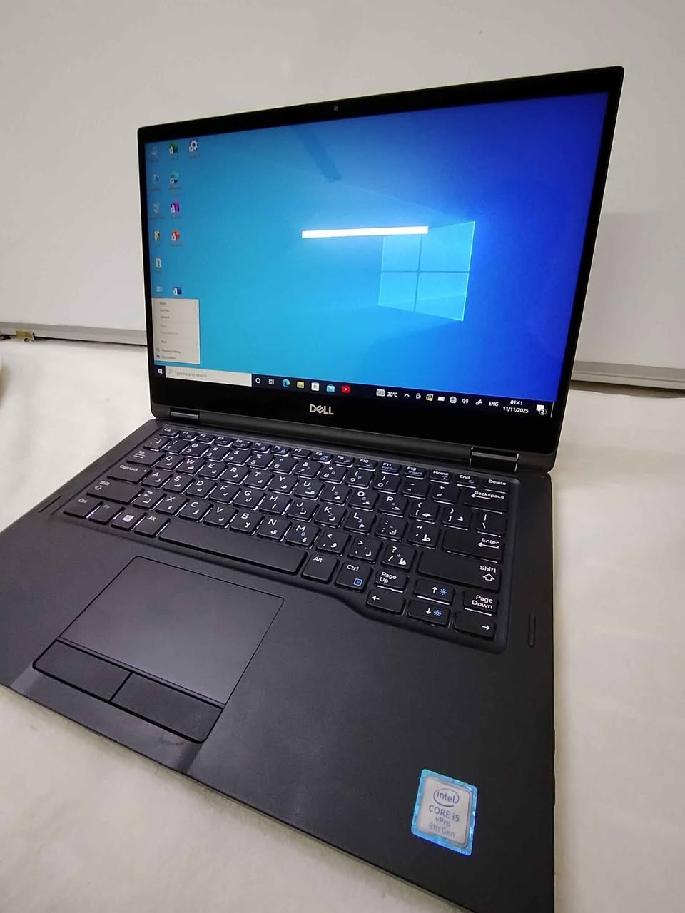 (Dell Latitude 7390 x360( 2 in1)

پڕۆسیسەری : Intel Core i5-8350U 
ڕام: 8 گێگا DDR4
هاڕد :256 گێگا NVMe SSD
شاشە: 13.3 ئینج فول ئێج دی بە دیقەی (1920 x 1080)
کارت گڕافیکی داخلی: 4 گێگا Intel UHD   
لاپتۆپی شاشە چەماوە و لەمس و تەنک و کیشی سوک
ڕێژەی خاوێنی:95%
پاتری: 4 کاتژمێر
نرخ:280 هەزار أربيل, العراق


**إذا كنت صاحب هذا الإعلان وتريد حذفه لأي سبب، رجاءا أرسل رسالة إلى الدعم الفني**