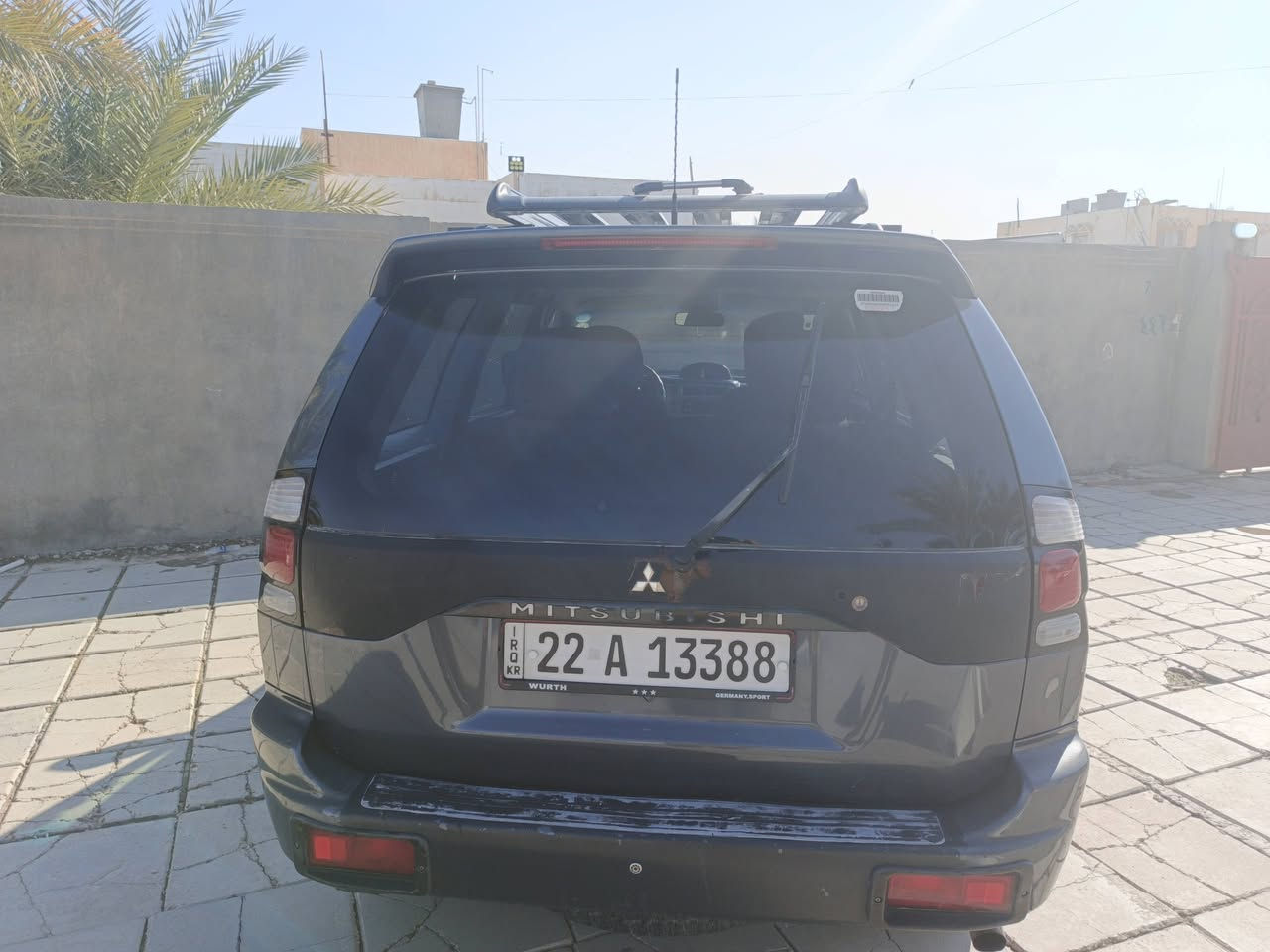 مسيبوشي باجيرو ناتيفيا2005 للبيع 

محرك 6 سلندر محرك 3000
مواصفات السيارة (خليجي) 
فور ويل :ثقيل وخفيف 
السيارة جاهزة بدون نقص 
فقط (البنيد صبغ اثر جراد) 
مكاني الانبار رقم اربيل شمالي السعر86وبيها مجال 
للاستفسار اتصال ع رقم 
***********
