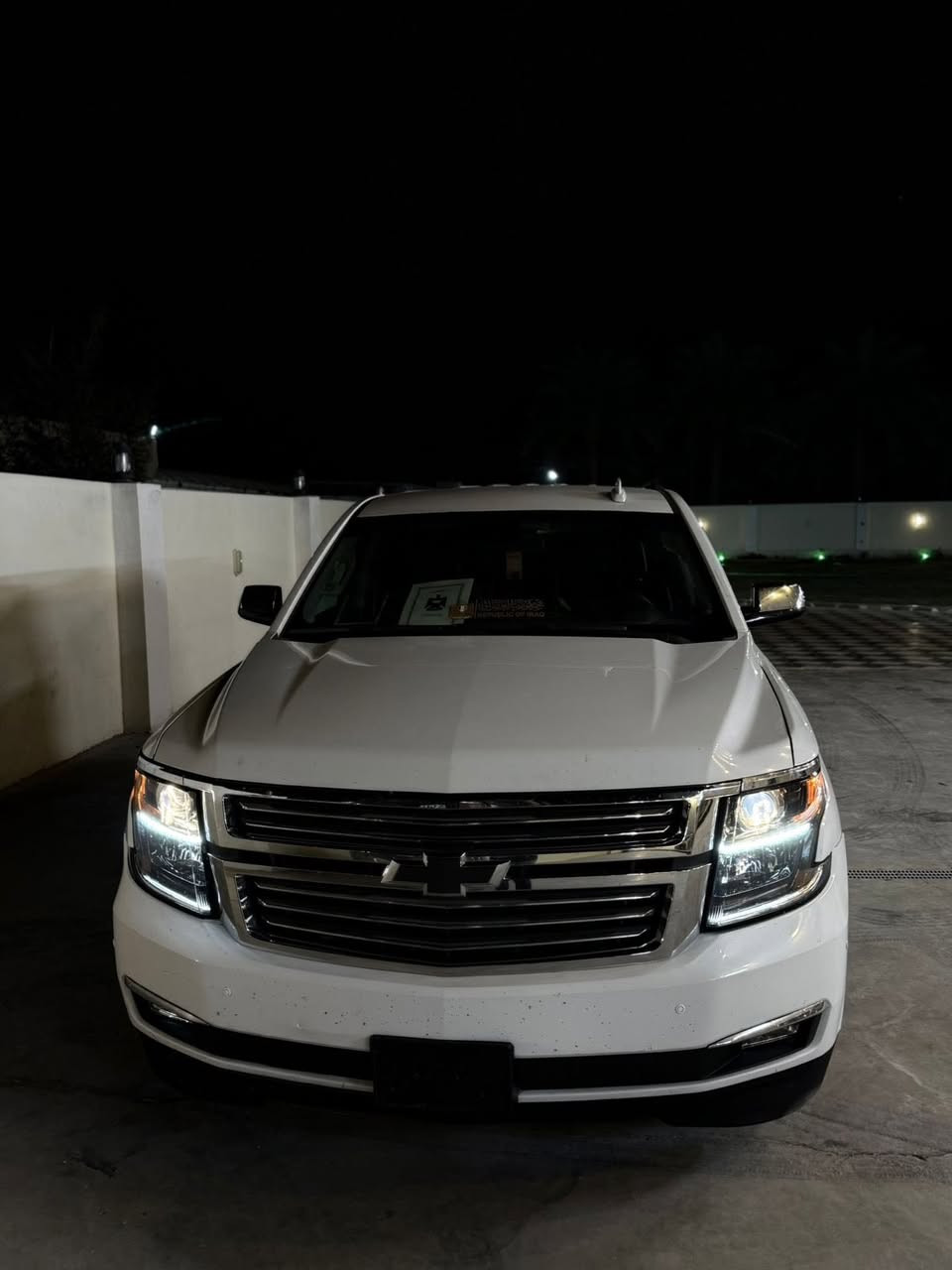 سلام عليكم تاهو موديل ٢٠١٧ رقم بغداد الجديد بسمي
وارد امريكي حادث كلش بسيط 
ماشيه ٥٠ الف حقيقي 
كير محرك اكسن كفاله شرط 
المواصفات 

فور ويل 
كشنات جلد + تدفئه وتبريد 

وباقي المواصفات المعروفه 
مكاني بغداد التاجي 
السعر ٢٧٥ وبيها مجال 
الاستفسار 

***********
***********
بيع او مراوس حسب القناعه
