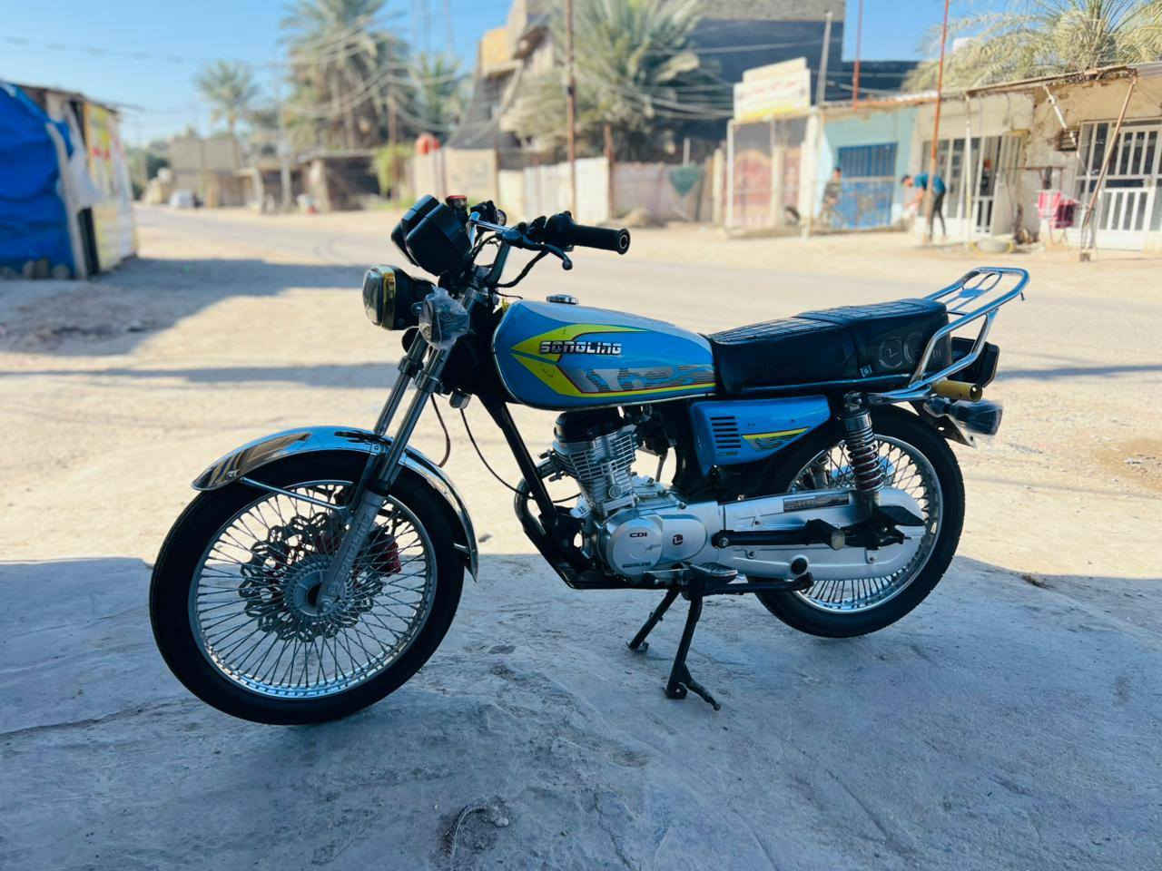 السلام عليكم شباب دراجه تايجر للبيع موديل 24  كفاله عامه دراجه اوراق مكاني حله سياحي  ***********
