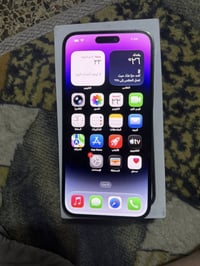 ايفون14 برو ماكس ماستر شرق اوسط بطاريه 83 ذاكره 256  مستبدل شاشه تفصيخ...