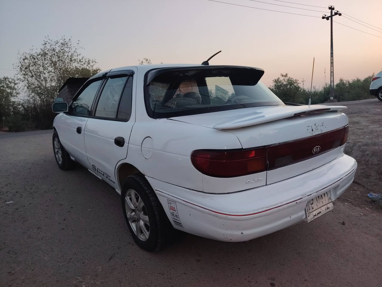سلام عليكم كيا سيفيا موديل 94رقم بغداد  صبغ حزام لجماليه كير مكينه كفاله كير اوتماتيك السياره جاهزه مال جناي السعر 35وبيها مجال مكاني بغداد اليوسفيه ***********
 ***********
