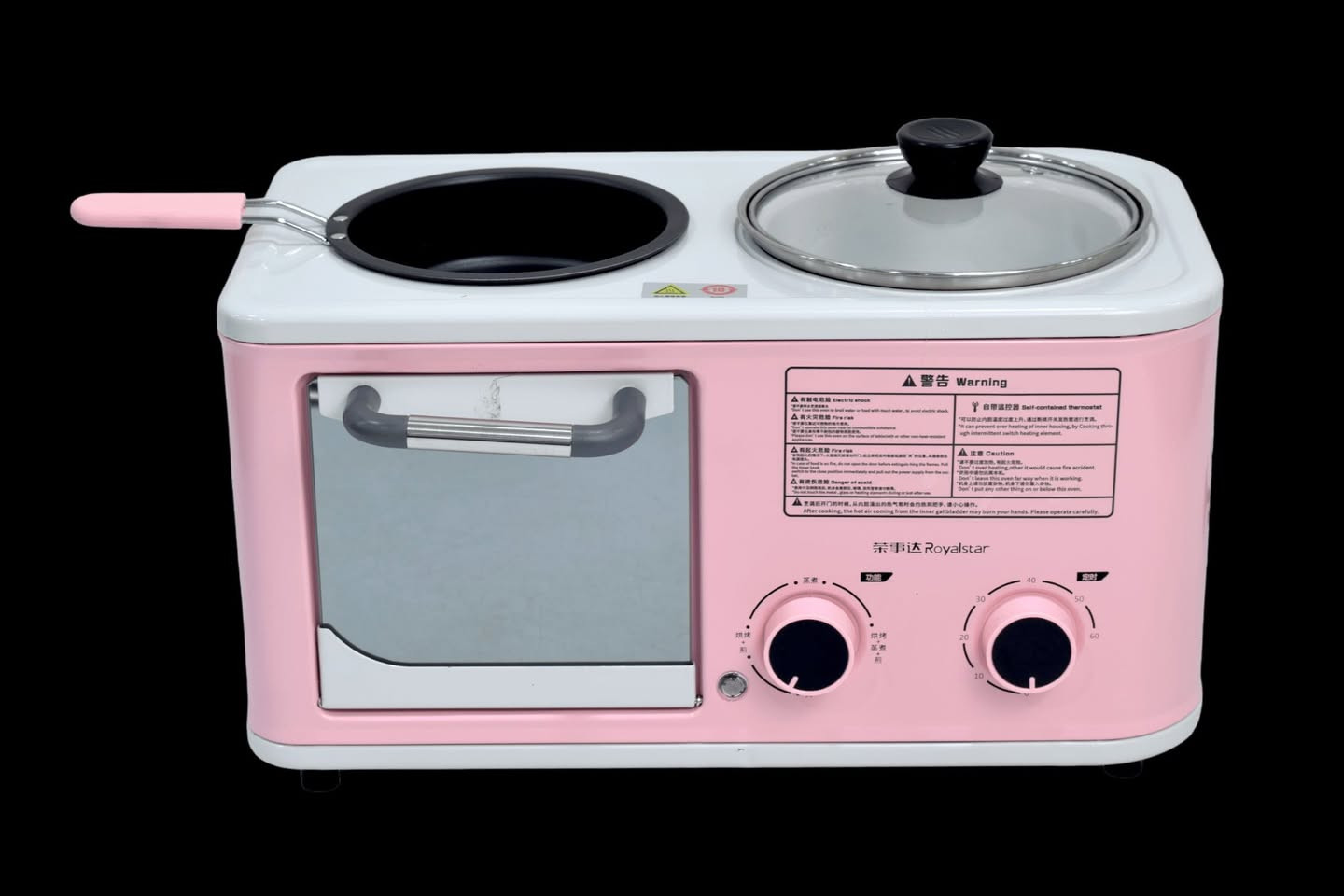 جهاز تحضير الإفطار مقلاه وفرن وسلاقه للاستفسار أو الطلب تواصلو معي أو واتساب *********** يوجد توصيل
