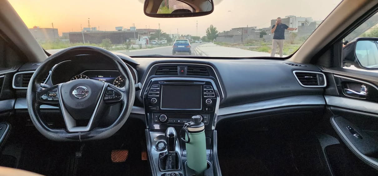 NISSAN MAXIMA 2017 SV
V6 3500
بدون صبغ و بدون ايرباك بس طخات بارد بسيطه 
شاشة 
كاميرا خلفيه
بصمات ابواب عدد ٢
بصمة صندوق
كراسي كهرباء
كراسي الاماميه تدفئة
ماوس شاشة
حساسات ضغط الاطار
٦ ايرباك
الزجاج الامامي دبل جام
وضعية سبورت
حساسات امامي خلفيه ( غير شغاله)
دهن الكير مبدله مرتين ع ايدي
ماي راديتر جديد اصلي 
للبيع فقط 
السعر 125
***********٠
