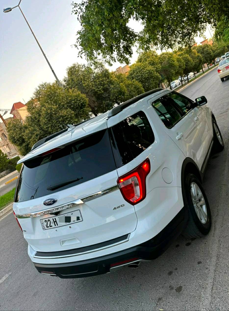 FORD EXPLORER XLT 2018
فۆرد ئێکسپلۆرەر ٢٠١٨
​وارد ئەمریکی  فول مواسفات 
٢ پارجة بوياغ جاملغ ودةرگاى سكن بى داخلى بى ارباك بيشى كةبسة
۲ قطعة صبغ جاملغ و باب سكن ، بدون دواخل بدون ایرباك بجم كبس
​محرك ٦ سلندر ـ بزوێنەر: ٦ پستۆن ٣٥٠٠ 
​۷ راكب ــ کورسی: ٧ سەرنشین.
​سیستەمی ساردکەرەوە: ٣ پارچە تەبرید
تبرید مركزي ۳ قطعة
شاشة گةورة
بسمة 
شغال
​کورسی شۆفێر: کارەبایی.
مقاعد كهربائي 
​گێڕ: شفتات لەسەر سوکان.
​هەموو شتێکی توندوتۆڵە و هیچ کەموکوڕییەکی نییە
السیارة جاهزة من كل نواحي ولانقص مابیها
كیر و محرك و تبرید و كهربائيات بشرط
(گێڕ، مەکینە و کارەباییات بەشەرت).
​المسافة المقطوعة ۹۷ مایل 
رقم و سنوی جدید
سعر 178 ورقە و مجال قلیل
1FM5K8D88JGA36585    ڕقم شاصی 
مكان السیارة اربیل .
*********** فایبر ـ واتساب
