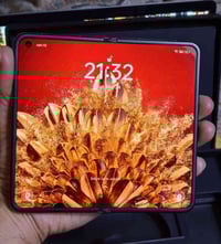 ((للبيع او للمراوس))  Oppo Find N اوبو فايند  ذاكره 256 لون أبيض.  الج...