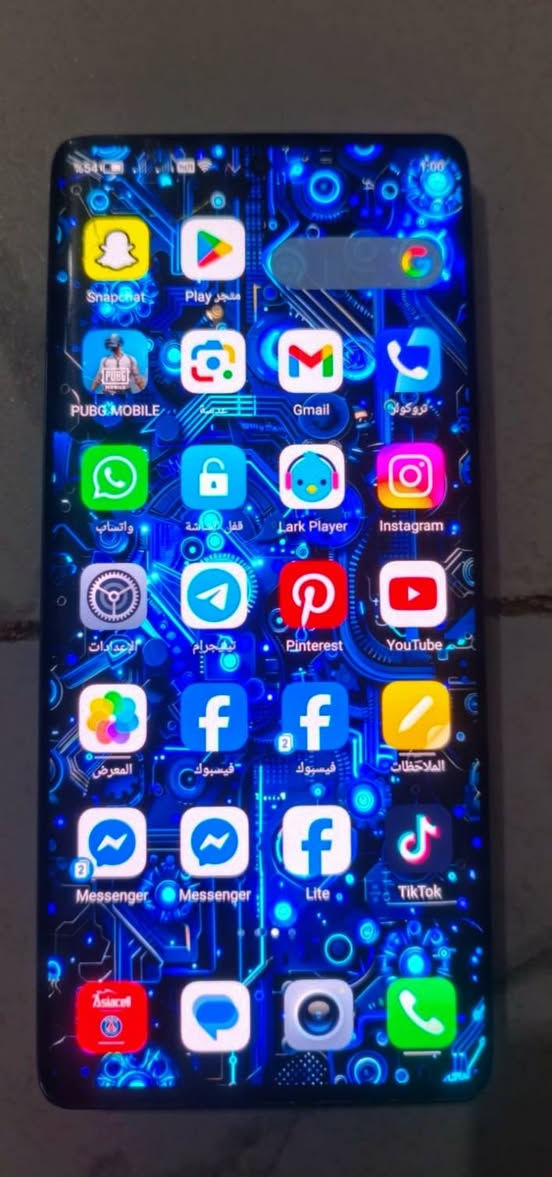 هونر اكس تسعه اي ذاكره 256
شاشه بيه كسر واضح بل صوره وبيه 3نقط سود زغار مامثر عله المس كله شقال وعله  الفحص الحد ماتقتنع  مروس والبيع


**إذا كنت صاحب هذا الإعلان وتريد حذفه لأي سبب، رجاءا أرسل رسالة إلى الدعم الفني**