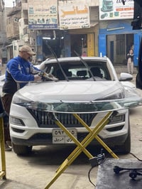 زجاج سيارات • الشيخ عمر • ورشة المهند