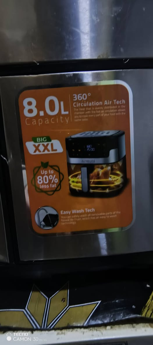 السلام عليكم
قلاية هوائية شركة newal التركية 
مستعملة 3 مرات بس بعدهي بچيسها 
8 لتر اخذناها ب110 
قيمو واخذوها بس لتكسرون بسعرها
 مكاني المحمودية حي العسكري


**إذا كنت صاحب هذا الإعلان وتريد حذفه لأي سبب، رجاءا أرسل رسالة إلى الدعم الفني**