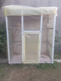 قفص حديد • ١٧٠×١٤٠×٨٥ • حله وردیه