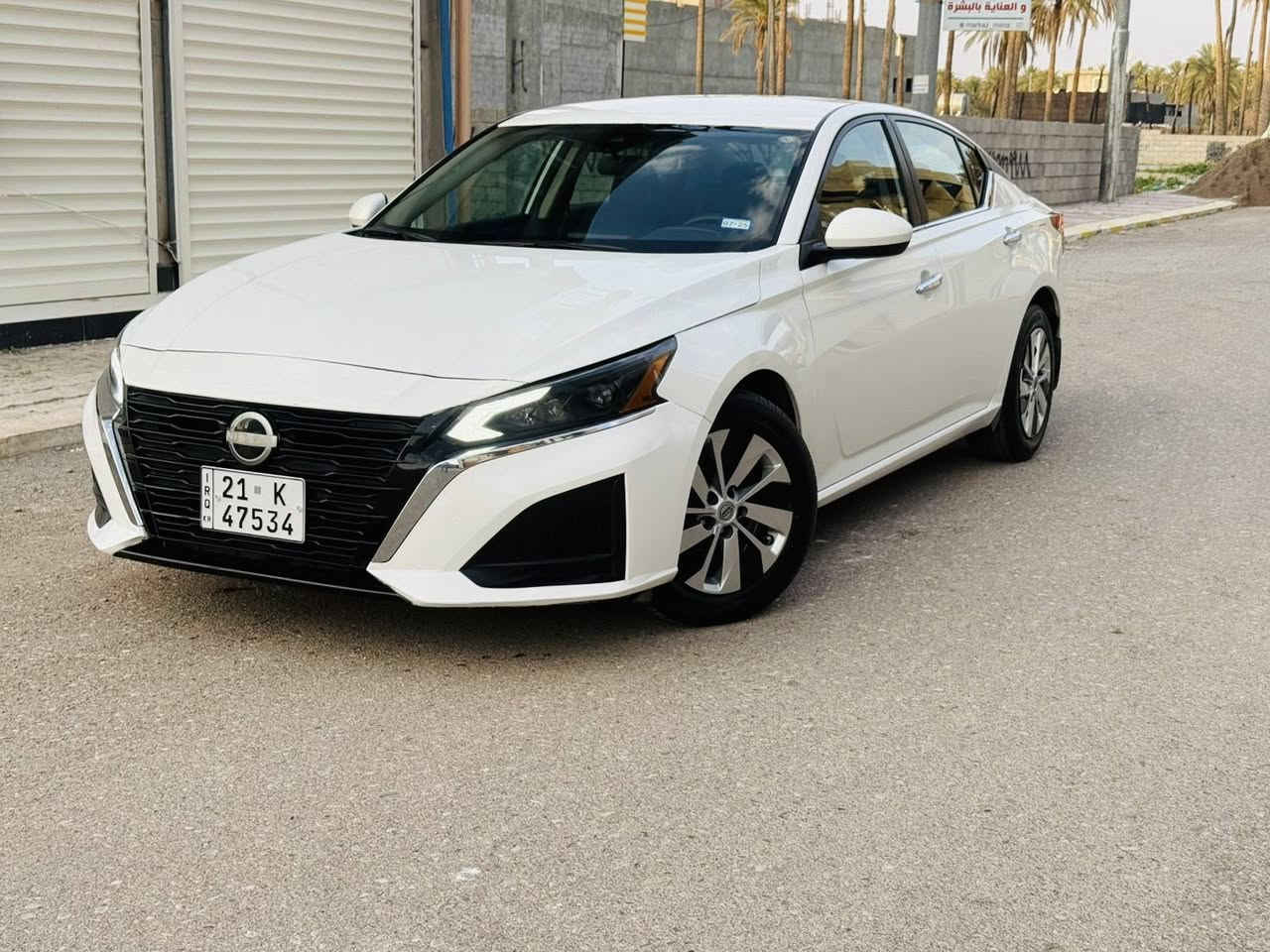 سلام عليكم اخوان للبيع فقط
نيسان التيما 2023 بجم كبس
مواصفات
رادار امامي وجانبي ورادار خلفي
تشغل عن بعد
كير ومحرك ابشرط
ترقيم جديد بسمي
شرط وكاله وتحويل
جاملغ خلفي صبغ وباب بلاد 
صور ضرر وسونر مرفق
ايرباك فقط برده 
سعر 163 وبي مجال بسيط
ديالى خانقين
***********
