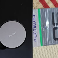 كارتون ملحقات انفنكس نوت 50 برو باور بنك لاسلكي مامستخدم نقص شاحنة الس...