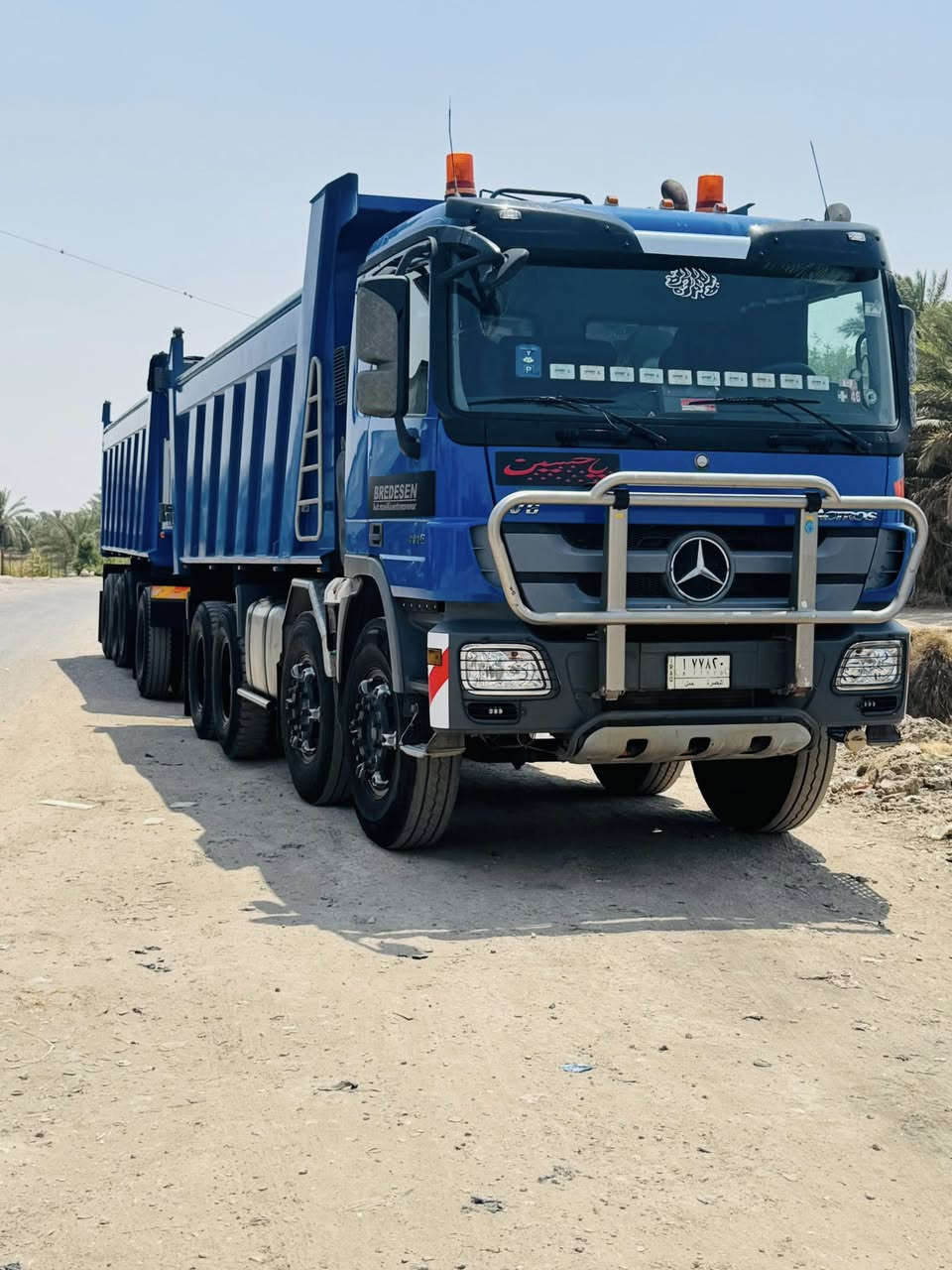 سلام عليكم اكتروز للبيع قاطره ومقطوره 2006 معلايه 2021 مكينه 4141 السياره مكفول كفاله عامه عربانه ابو داود تخم تاير 
***********
***********
