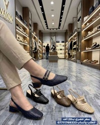 حذاء كعب طبي  ارتفاع 5 سم جلد طري 💜سعر خاص ب20 الف ❤️✅زبوناتنا بضاعتنا...