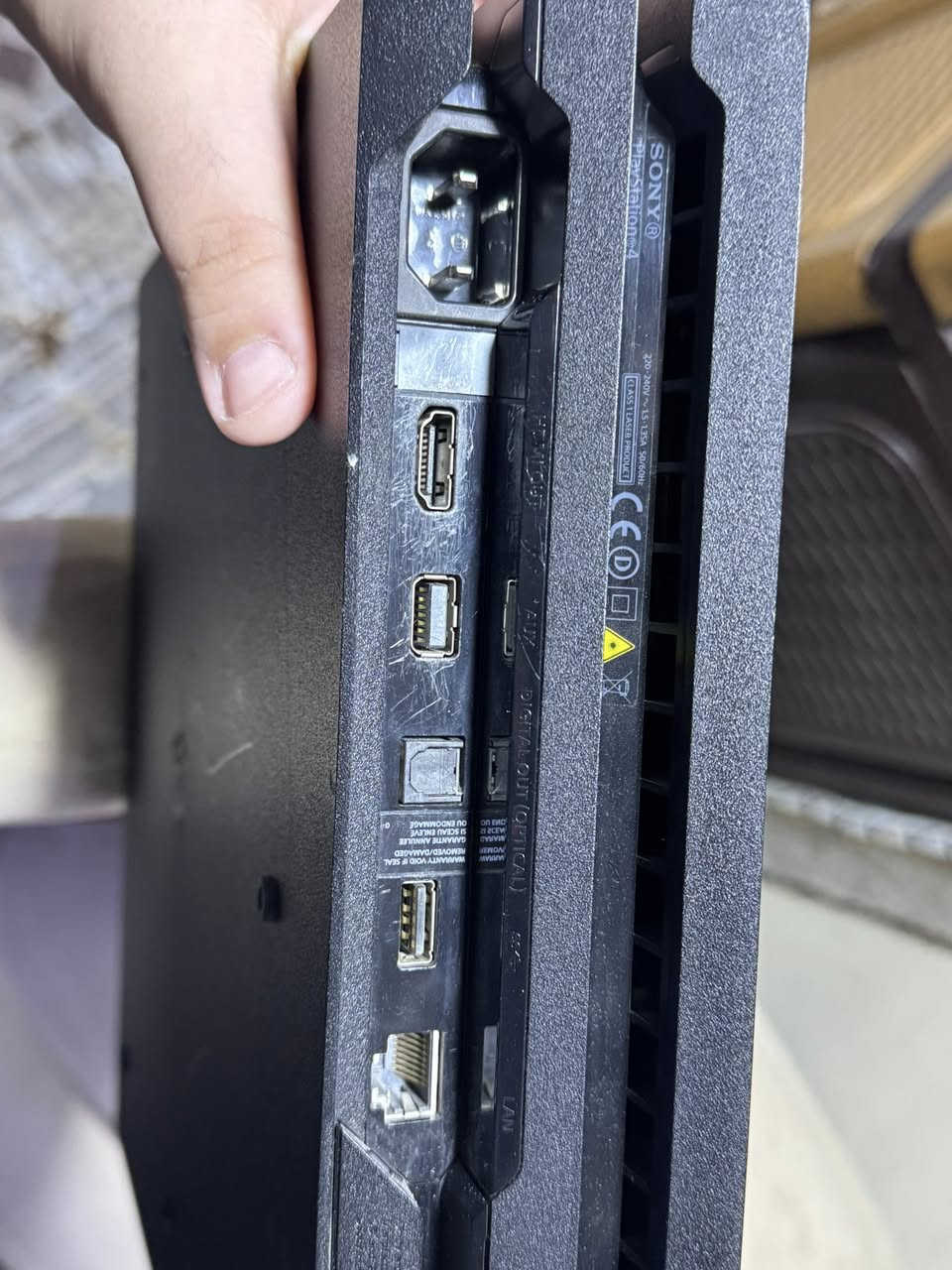 سلام عليكم 
بلي فور برو 7100 لون اسود ذاكره
1 تيره نظيف جداً لا مفتوح ولا مصلح مع كامل الملحقات والكارتونه الاصلية

مع جوستك اصلي لون اسود نظيف جداً

مع قرص ماين كرافت احدث اصدار نظيف جداً  

مع كيبورد نص استعمال يد واحده
مع الكارتونه

مع ماوس نظيف جداً مع الكارتونه

العنوان بغداد السيدية
السعر 299 الف وبي مجال 
للتواصل ***********
