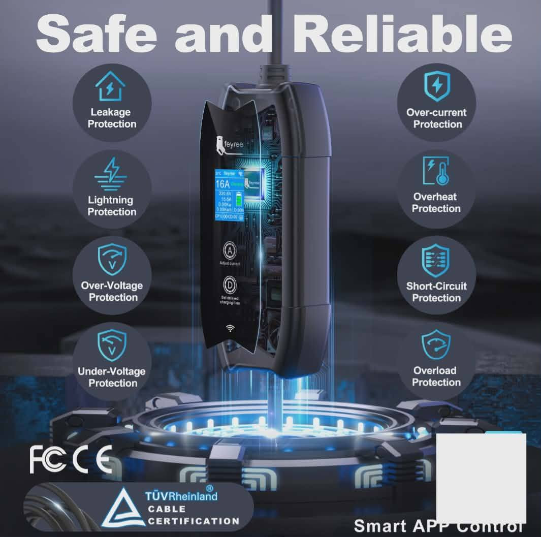 شواحن سيارات BYD 
تتوفر شواحن ماركة فايري العالمية ضمان وأمان لسيارتك الماركه التجارية المميزة ضمان سنة كاملة. 
السعر الحالي 175 الف فقط والتوصيل متوفر لكل المحافظات 
المواصفات 
16 أمبير متغير يعني تتحكم بيها من 8 أمبير الى 16
الايرث حماية للسيارة ولكن في حاله عدم وجود ايرث الشاحنة تشحن طبيعي وبدون أي مشاكل 
متحتاج بورد او جهاز حماية لانها مصنعة تفصل في حالة 
ارتفاع وانخفاض الفولتية او إذا عندك تسريب بالكيبل او إذا اكو شورت بالكهرباء او الصواعق او ارتفاع الجهد مع ارتفاع درجة الحرارة. 
للطلب مراسلة الصفحة او الاتصال على الرقم التالي 
*********** واتساب
