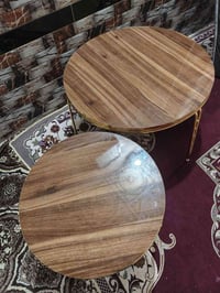 طبلتين صاج • جدد • وسطيه