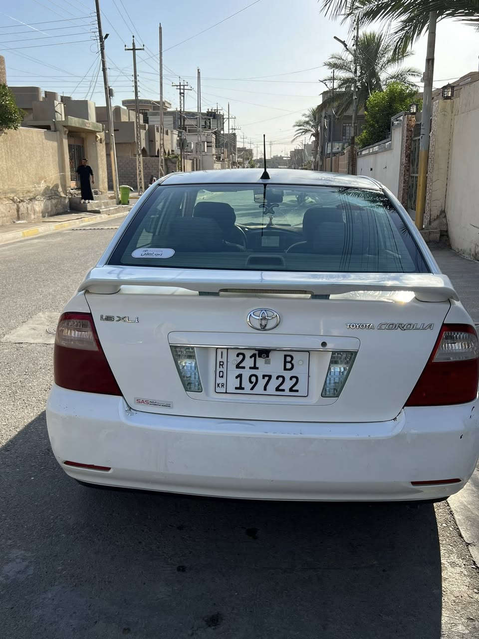 سلام عليكم للبيع كورلا بيكاتشو 2006 سيارة خير من الله مكينه وكير بشرط 1800 حداديه كلها جديده تخم تاير وسيارة كدامك وسونار موجود رقمه سليمانيه بسمي تحويل ثاني يوم سعر 105 وبيه مجال مكان سياره الفلوجة 
هـ/ ‭٠٧٥٠ ٠٤٤ ٣٥١٠‬
