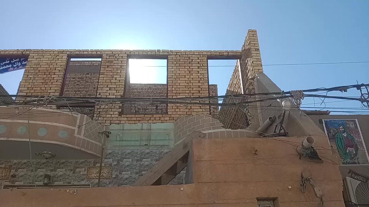 سلام عليكم خلفه بناء متفرغ شغل درجه اولى طابوك بلوك ثرمستون مكاني بلناصريه مركز ***********
