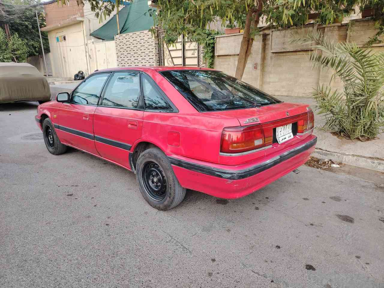 مازدا 626 ٨بخ موديل 1991 رقم الماني سنويا عضم ٢٠٢٩ مكينه كير شرط طخم امامي خلفي جديد وايرمنية كلو شغال شرط التحويل سعر 30$ للتواصل ***********
