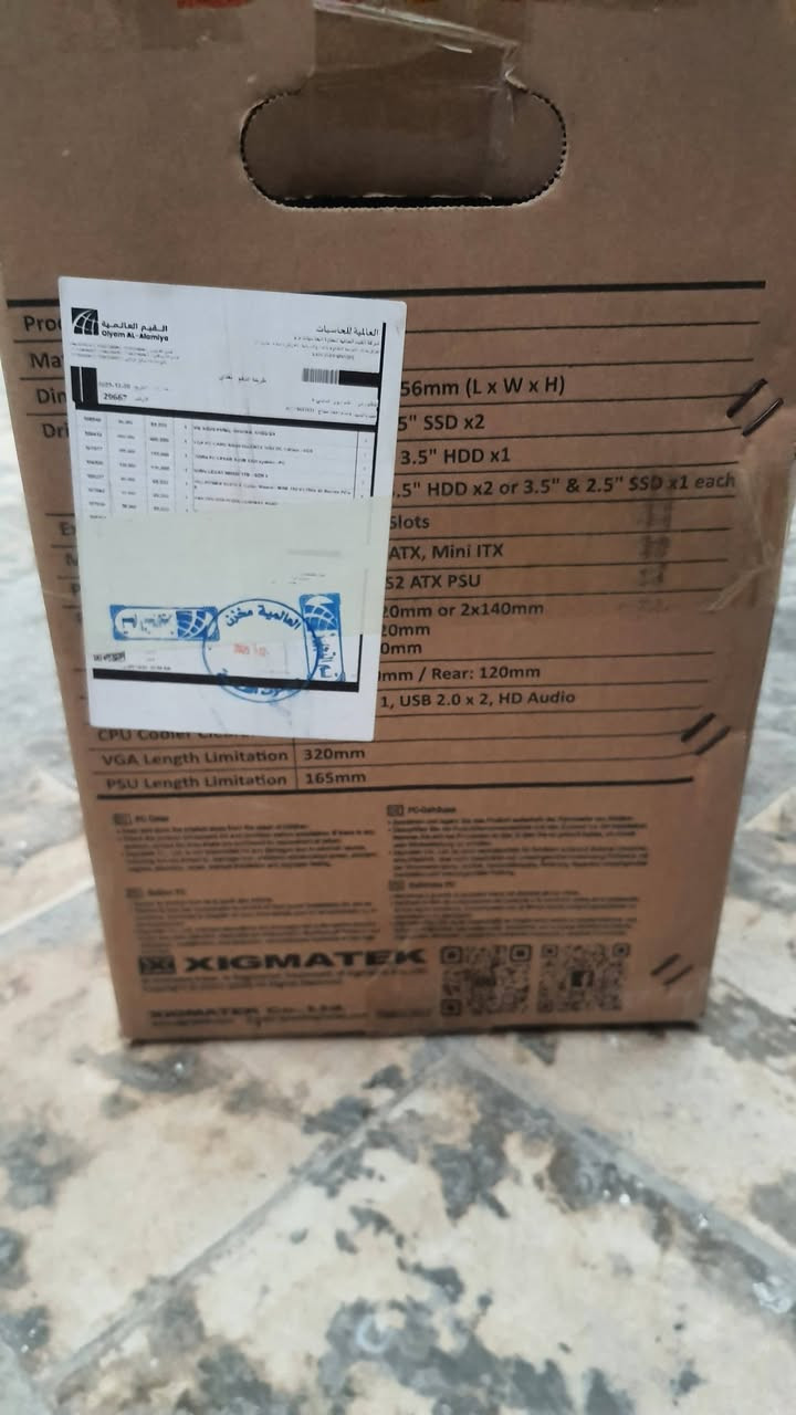 PC تجميعة قوية العاب والمحتوى
المواصفات أمامكم اشتريتها وماعندي مكان وياهة شاشة كيمنك سعرها 280الف قوية ملاحظة التجميع مامستخدمة علا نضافة فول سعر واضح مليون و160 مكاني جميلة شارع خير الله رقمي ***********
