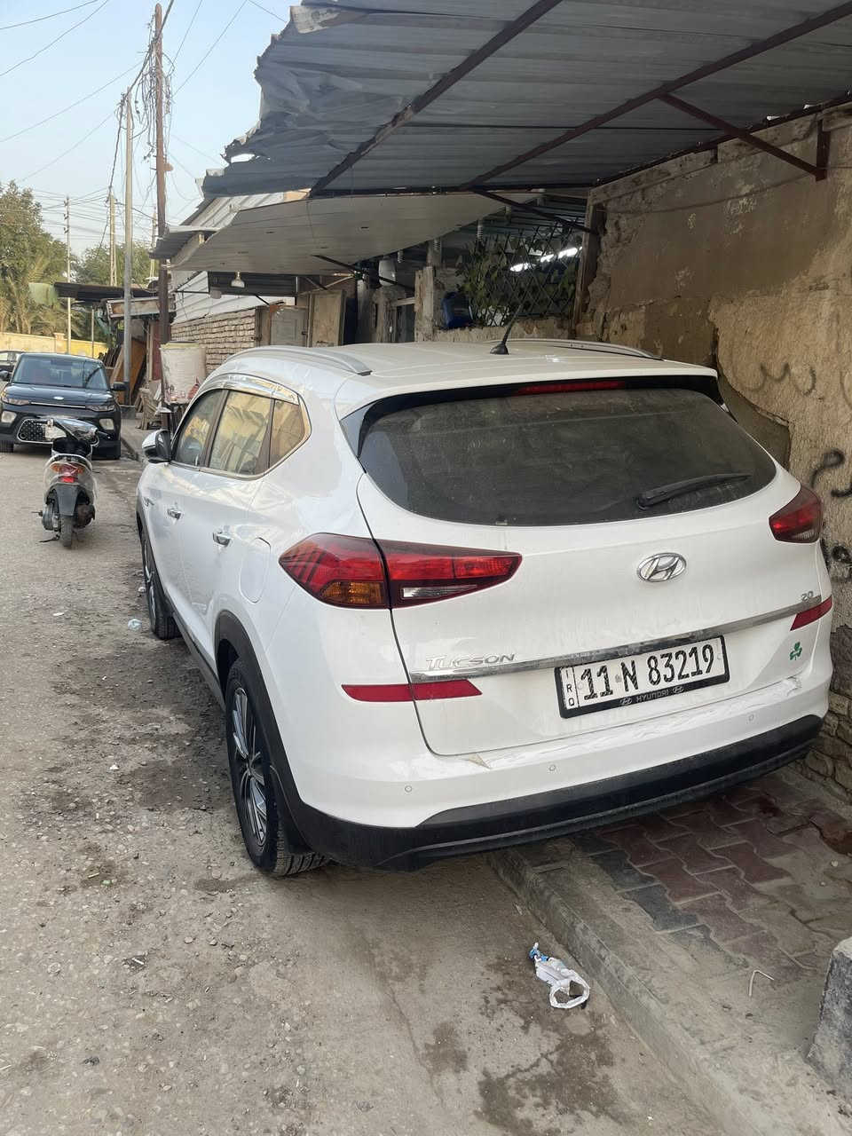 سلام عليكم توسان ٢٠٢٠  سيارة جديدة وجاهزة حيل مكينه كير حدايدة كفاله عامة حتى الدعامية كفاله من شخط ووجديدة وقبل سبوع سويت غرفتهة ب٤ ورقات ورقم بغداد انكليزي وحرة وبسمي 
السعر ٢١٥
الرقم :***********
