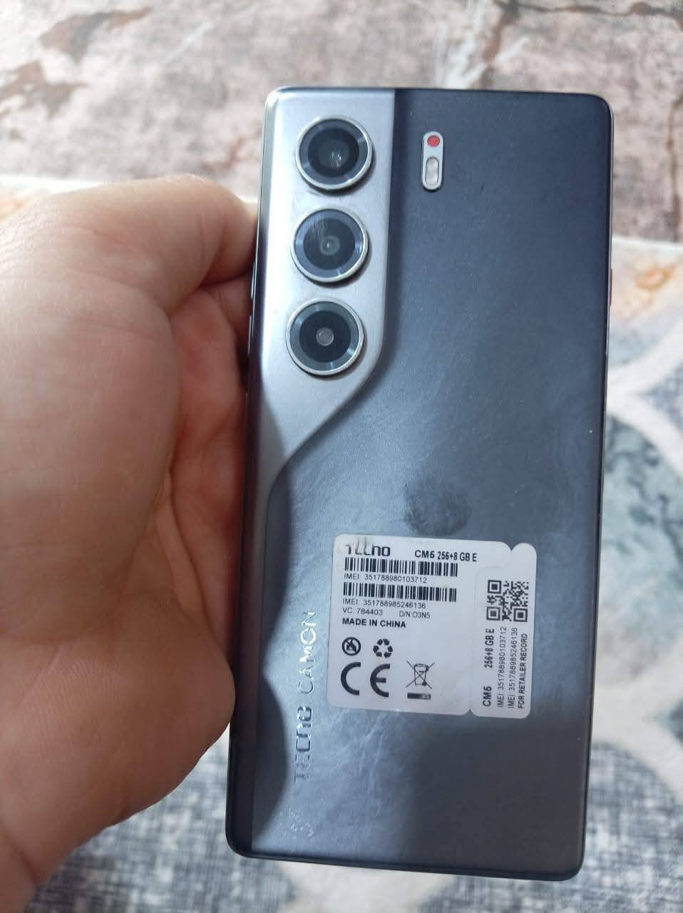 تكنو كامون 40برو ذاكره 256 جهاز مكفول من كلشي السعر 275


**إذا كنت صاحب هذا الإعلان وتريد حذفه لأي سبب، رجاءا أرسل رسالة إلى الدعم الفني**