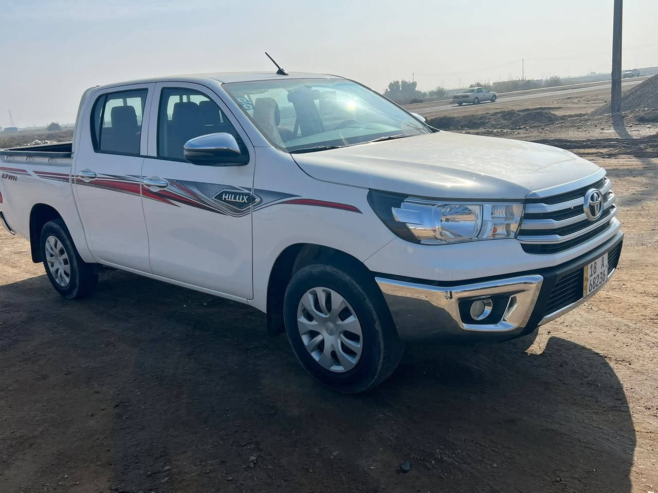 السلام عليكم ورحمة الله وبركاته
تويوتا هايلوكس 2024 ساز  كير عادي رقم بابل رقم الانكليزي حساسات البنيد جكات سياره جديده كلش مكفولة كفاله تحويل مباشر مكلف بنشر الاتصال على صاحب سيارة 
***********
