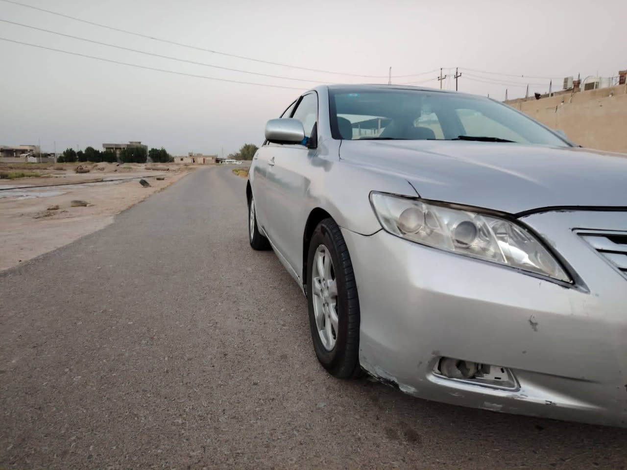 للبيع سيارة تيوتا كامري موديل ٢٠٠٩
رقم ذي قار حديث إنكليزي سنوية مجددة گير جديد ومحرك لاتنقيص ولاتبخير تبريد حداديه كهربائيات جيد جدا فتحة سلايت مصبوغة حزام حادث جاملغ أيسر مبدل 
سعر البيع 85 $
رقم تليفون مباشر ***********
واتس إب ***********
