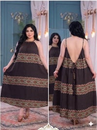 فستان • خامة كريشة • مقاسات L-3XL
