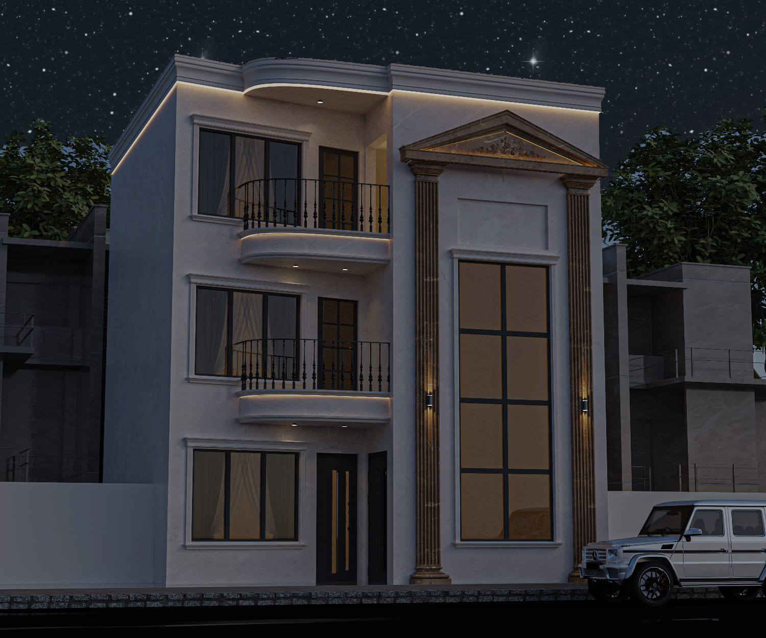 متابعينا الأعزاء نعرض لكم صور تصميم وتنفيذ واجهة بيت عرض 10 متر في محافظة البصرة تغليف بالكامل مرمر لامستون تركي حسب طلب الزبون للاستفسار الاتصال على الرقم
***********
