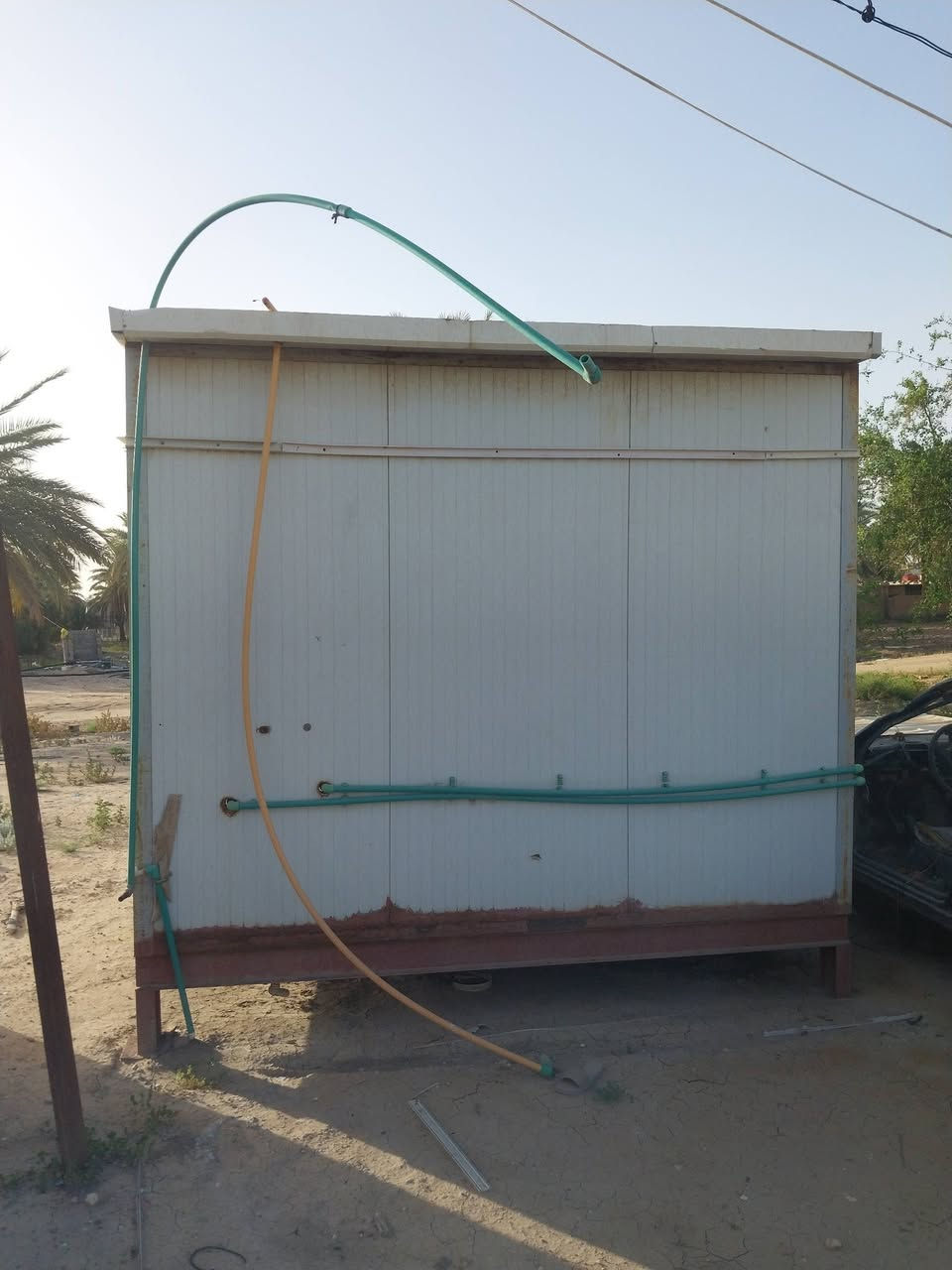 السلام عليكم  
كرفان لبيع عرض ٢ونص ×٣  حمام وتواليت كامل مكاني كربلاء قرب جامعة العميد عمود ١٢٢٢ السعر ٧٥٠ وبيه مجال رقمي ***********
