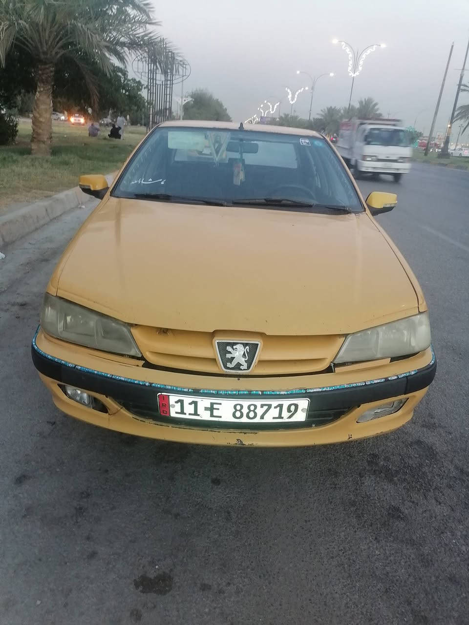 للبيع بيجو بارص موديل 13 مكفوله السعر 27 وبيها مجال مكاني كربلاء ***********
