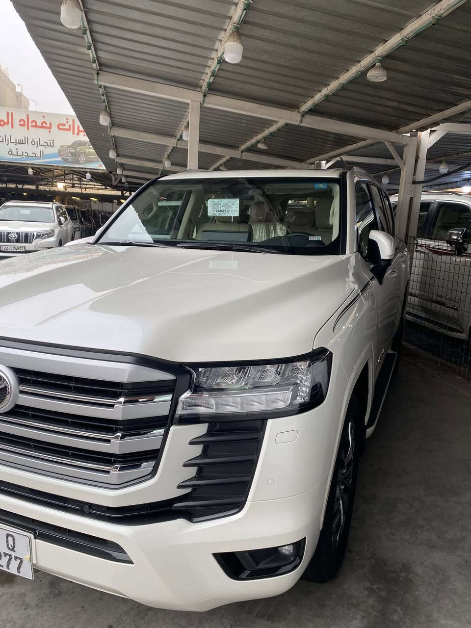 سلام عليكم
يتوفر لاندكروز  
ضمان شركة ساز
موديل 2024
معرض خيرات بغداد المركزي بغداد الوزيريه مقابل المجمع العلمي 
الاستفسار 
ابو تماره ***********
حسن ***********
