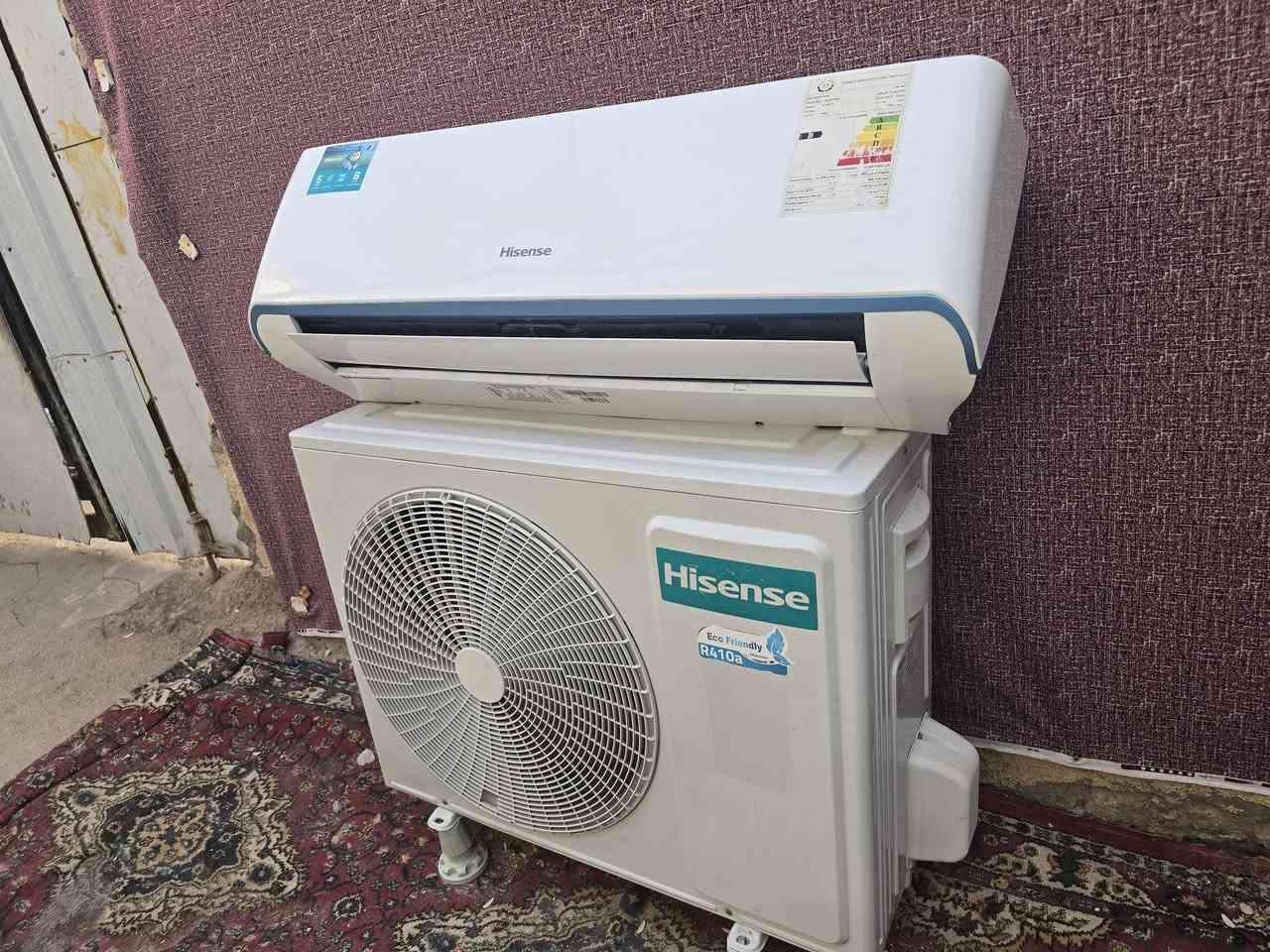 سبلت هايسنس طن ونص
جهاز ما مصلح شرط الفحص نظافه 100% كل غراضه كامله 
*********** بصره 5 ميل
