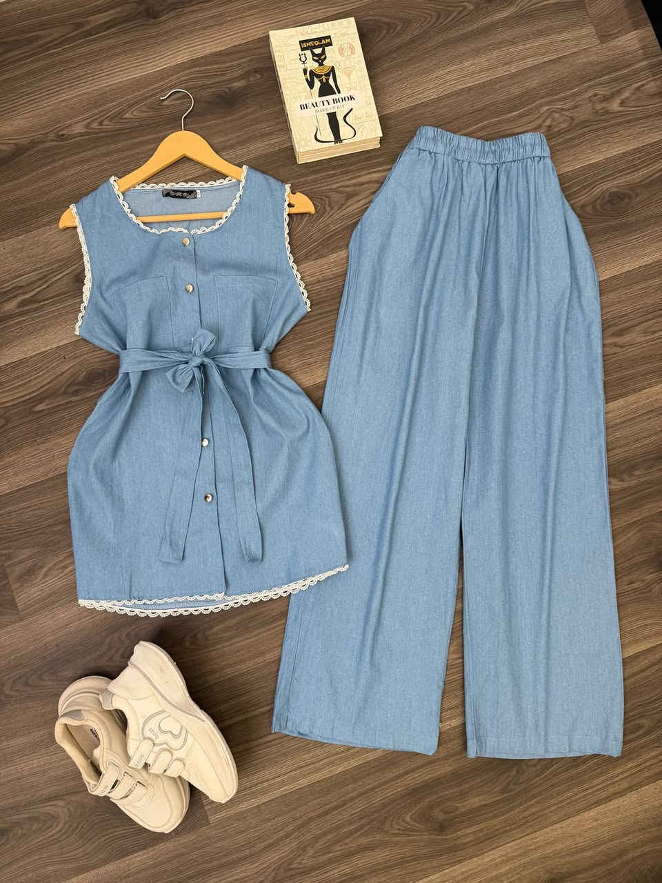 🌹بسم الله الرحمن الرحيم 🌹

آن هہ‌‏ذآ لرزقنآ مـآ لهہ‌‏ مـن نفاد💎
 
الجمال والاناقة كولكشن العيد يبدأ من هنا 

طقم جينز كابوي قطعتين معا حزام  ترند الموسم كوالتي جداً عالي😍
 
القياسات :38-40-42-44-46-48 

كوالتي عالي الجودة شرط الفحص بوجود المندوب 

#فستان #رمضاني #ملابس #اكسبلور #
#ملابس #نسائيه #احدث #الموديلات #


**إذا كنت صاحب هذا الإعلان وتريد حذفه لأي سبب، رجاءا أرسل رسالة إلى الدعم الفني**