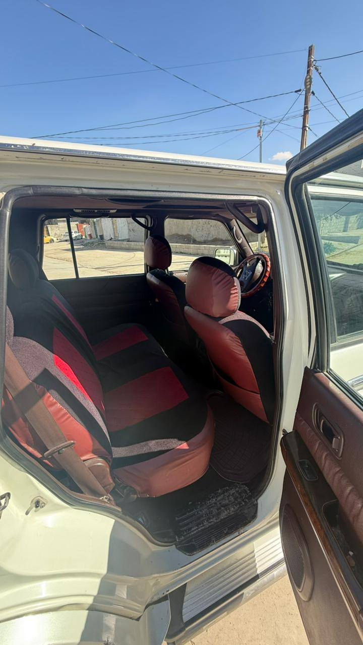 موديل 2001
سعر 130 بي مجال 
محرك 4500
6سلندر 
كشنات كهربائي 
جام كهربائي 
تبريد فانين 3قطع 
بانرواما

رقم سليمانيه 
سياره بأسمي اصوليه 
لايتات زينون 
مكاني ديالى /جلولاء
رقم تواصل ***********
