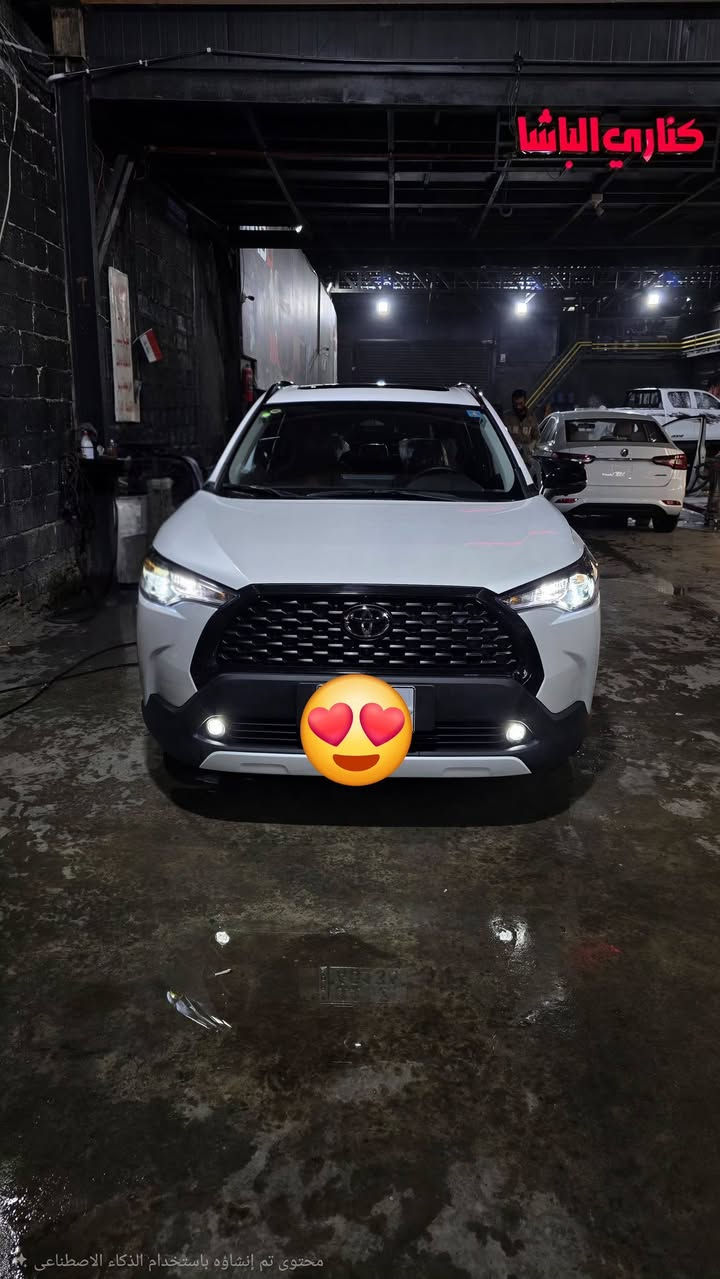 يتوفر كورلا كروس ٢٠٢٥ مرقم بغداد هايبرد مكينة ٢٠٠٠✅️
اخوان السيارة فول فول  (مو نفس الدينعرض مواصفات عادية)
المواصفات:  
مواصفات الاساسية (   صندوق كهرباء ، فتحة سقف ، تبريد قطعتين ،  زنون  ، بلوجكتر ، ٥ كامرات ذكاء اصطناعي تقيس مسافات وتسجل  ، جلد احمر واسود ، فول تحكم استيرن ورادار ومثبت سرعة ، دخول ذكي )

المواصفات الخارجية ( حمالات سقف اصلي ، واقيات طين  ، مطريات ٦ اصلي ، سكوب خلفي ، يدات اسود ختم كورلا كروس، طاسات اسود ختم كورلا كروس ،مري اسود باتمان،اشاير بالمري ،دخول ذكي) السيارة فول كماليات✅️

ملاحظة : السيارة بعدهة بحالة الوكالة ومبدل الهة دهن من تيوتا ساز  واي حادث مابيه   شخص واحد مابيهة 
وعليه طبقة واكس حماية ✅️

المسافة المقطوعة    ٦٠٠٠ كيلو ✅️

للاستفسار  :  ***********
العنوان : بغداد البياع
