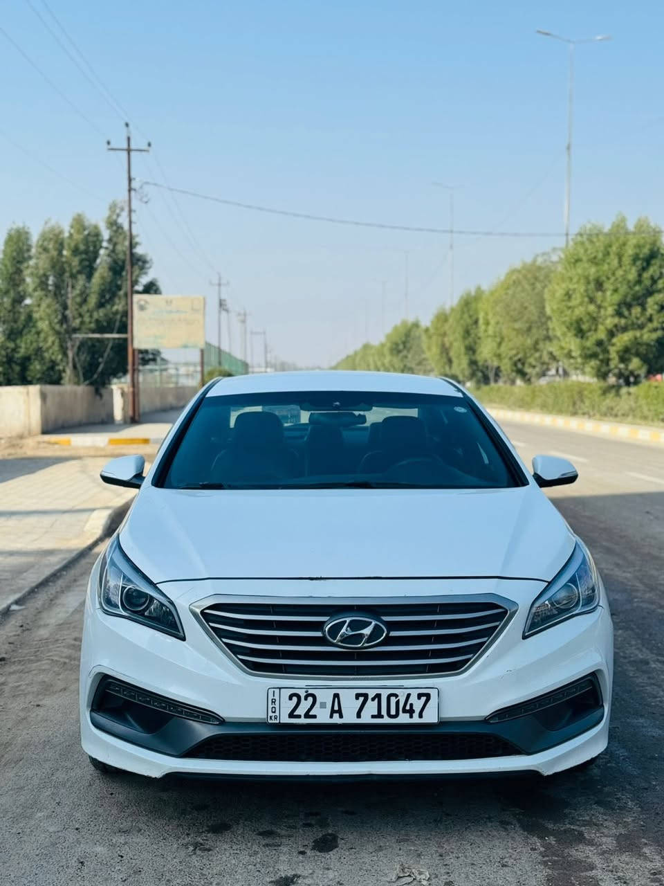 سوناتا 2017 امريكي مكفوله كلها ليبل واحد بيها تكشير صبغ بمقدمه القماره والباقي مكفول بيع او مراوس السعر 118$ مكاني بابل - الشوملي
***********
