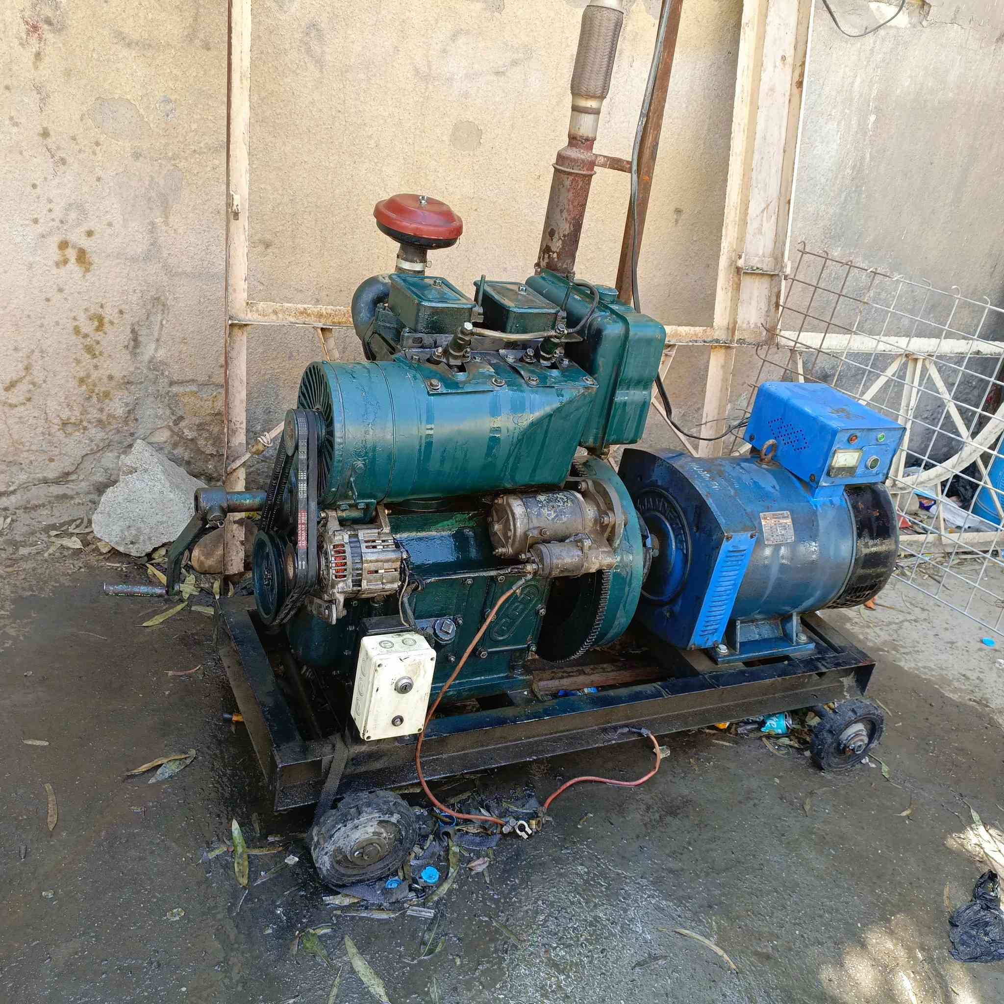 السلام عليكم مولد للبيع 30امبير بستمين صنكر للاستفسار على هذا الرقم ***********
