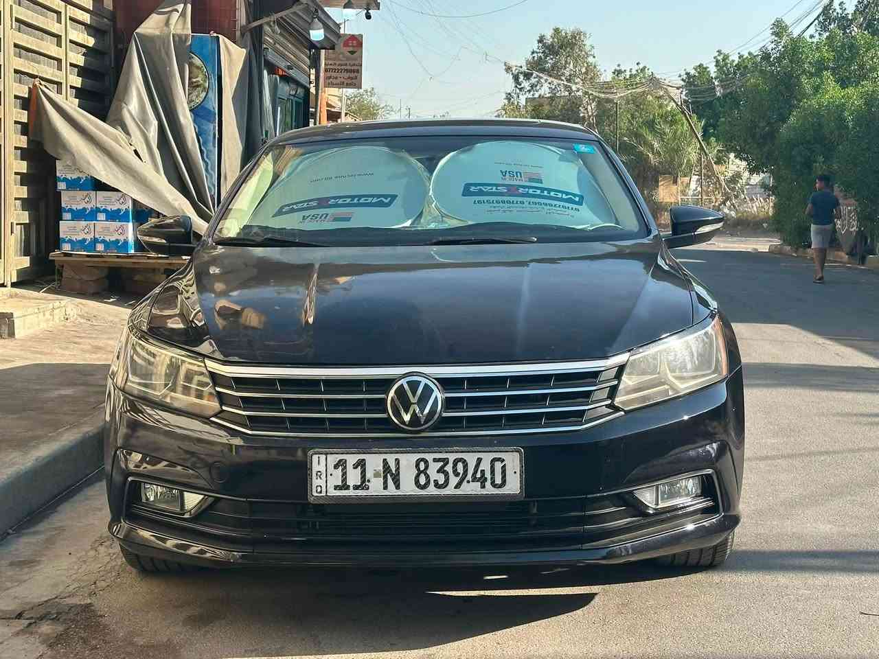 Vw _ PASSAT _ SE _ 2019
فولكس واكن باسات 2019 
رقم بغداد باسمي
فوووول فول مواصفات
لون اسود 
السعر :  140 ومجال
محرك 2000 توربو
ماشيه 122 الف كيلو
مواصفات .. سقف سلايد .. بصمة تشغيل .. بصمة ابواب .. صندوك ذكي .. داخل بيج .. كشنات جلد .. كشنات هيتر .. كشنات كهرباء .. شاشة جبيره .. كاميرا .. رادار امامي .. رادار جانبي .. رادار خلفي .. مري كهرباء .. فول تحكمات سترين .. كروز سرعه .. ويل كروم بلاد .. كشافات اماميه .. تبريد قطعتين  

مكان السياره بغداد 

***********
