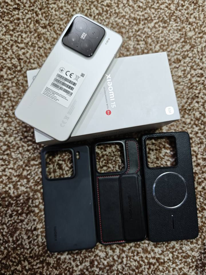 Xiaomi 15
 كامل ملحقات نضافه 100% مستعمل يوم واحد 
الشاشة:6.36 بوصة - 120 هرتز - LTPO OLED
الذاكرة: 512GB
الرام: 16GB
الكامره:50 + 50 + 50 ميجابكسل
المعالج:Snapdragon 8 Elite
البطاريه:5240+ سرعة شحن 90w
سعر : 850 وبي مجال
للاستفسار ***********  : مكان بغداد
